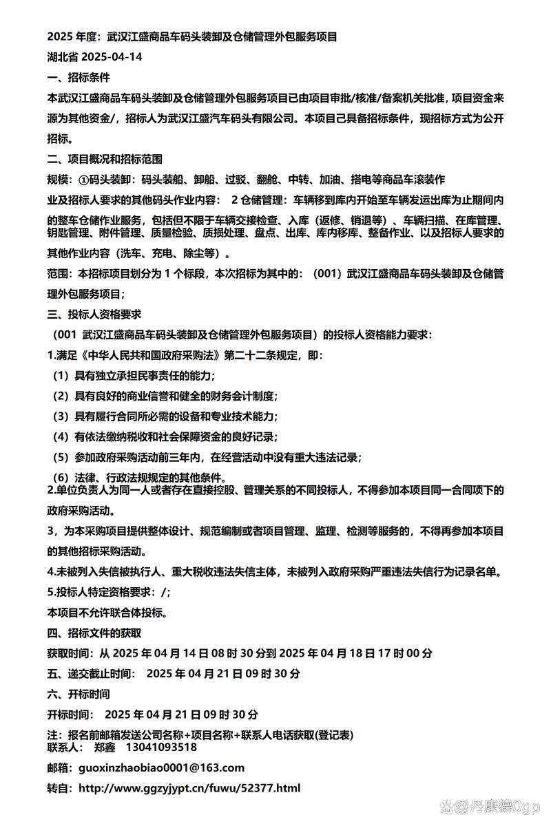2025年度武汉江盛商品车码头装卸及仓储管理外包服务项目中的软件外包服务 以数字化运营提升效率与可视化的实施蓝图